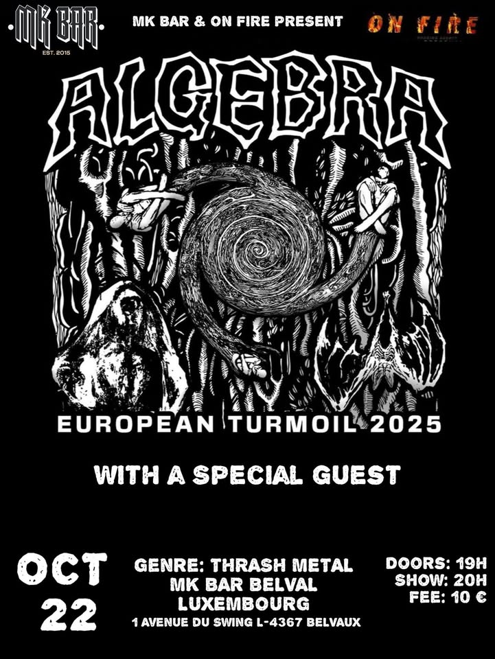 Algebra (CH) + Special Guest - Thrash Metal Show