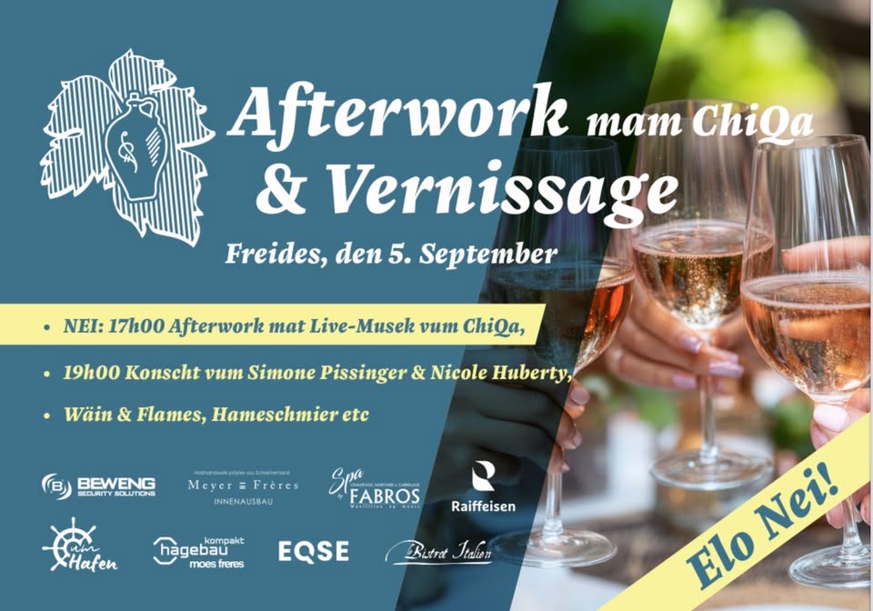 Afterwork with Live Music and Vernissage