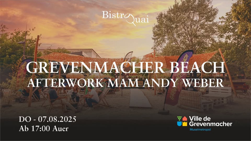 Afterwork at Grevenmacher Beach with Andy Weber