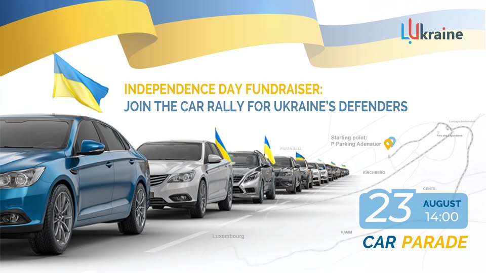 Car Rally for Ukraine’s Defenders
