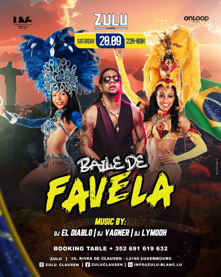 Baile de Favela • Zulu Clausen • 20/09/2025