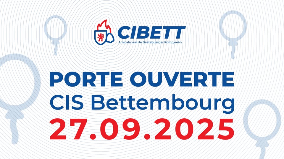 Open Doors Day at Bettembourg Fire Department
