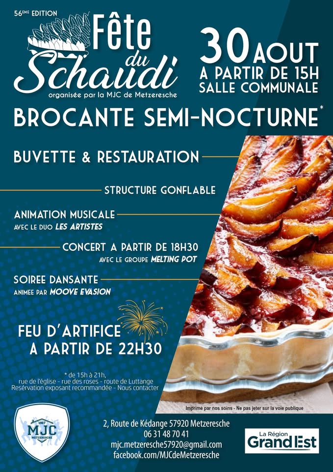 Fête du Schaudi et brocante semi-nocturne