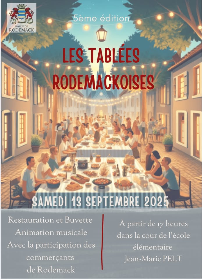 Rodemackoises Tables 2025