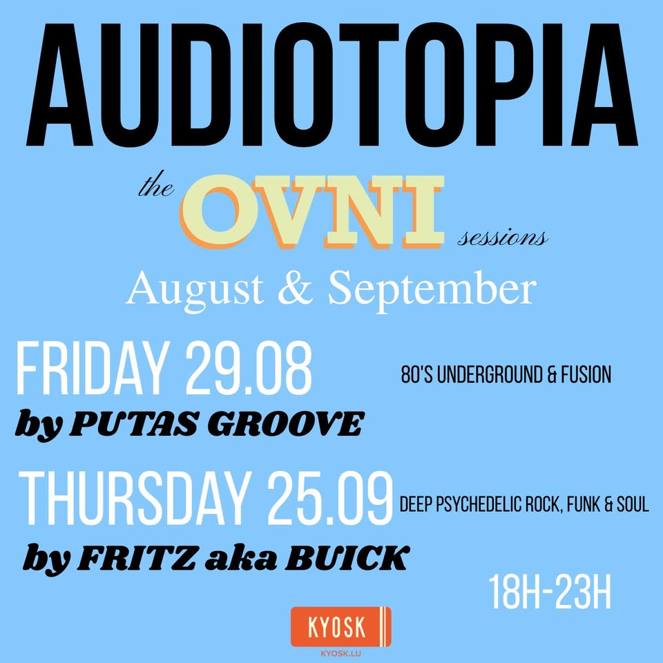 Audiotopia presents: UFO sessions