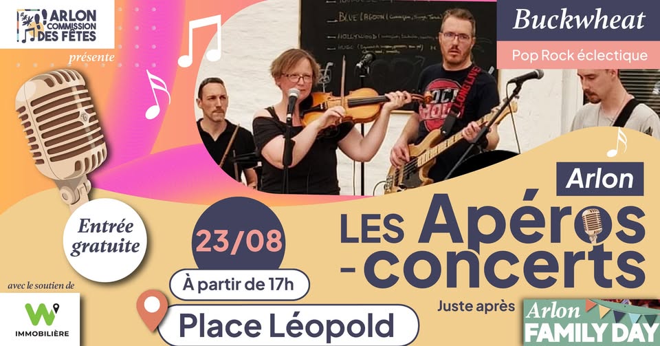 Apéro-concert on August 23 | Family Day
