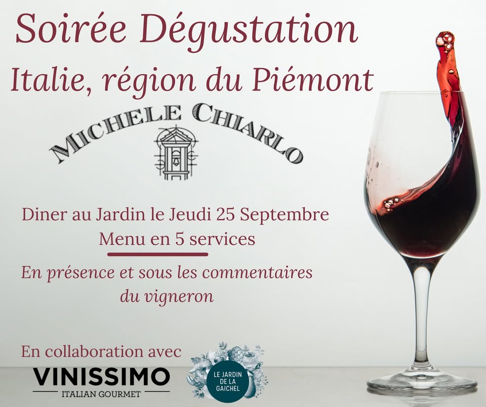 Soirée Vigneronne Italie, région du Piémont