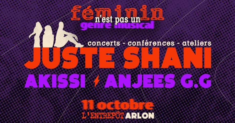 Feminine is not a musical genre - L'Entrepôt, Arlon