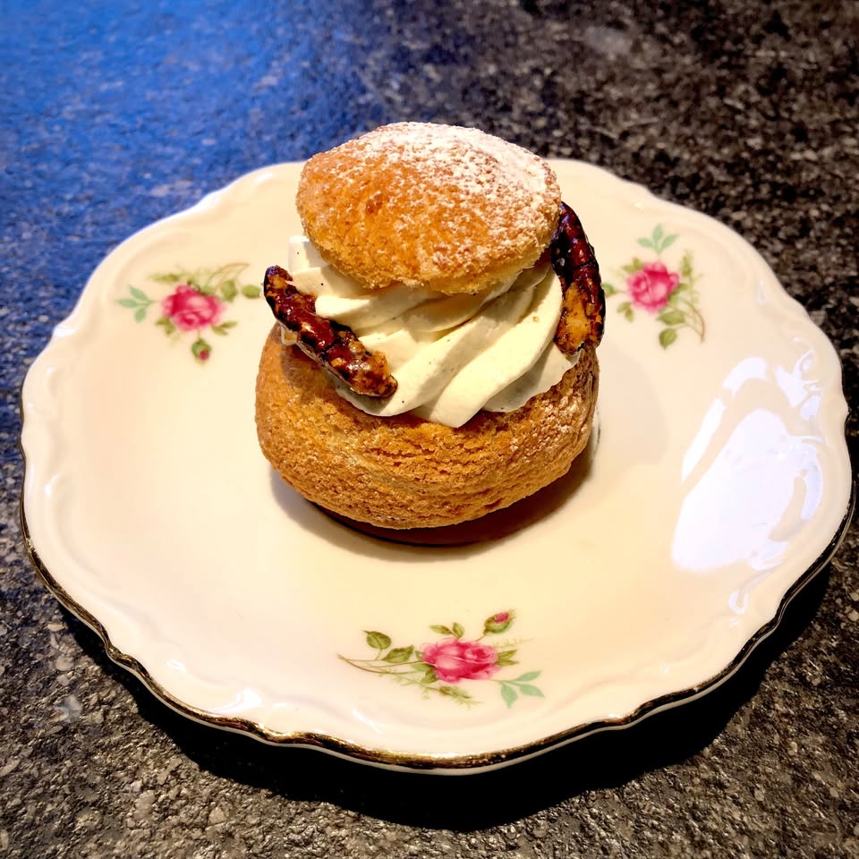 Choux Vanille Pécans