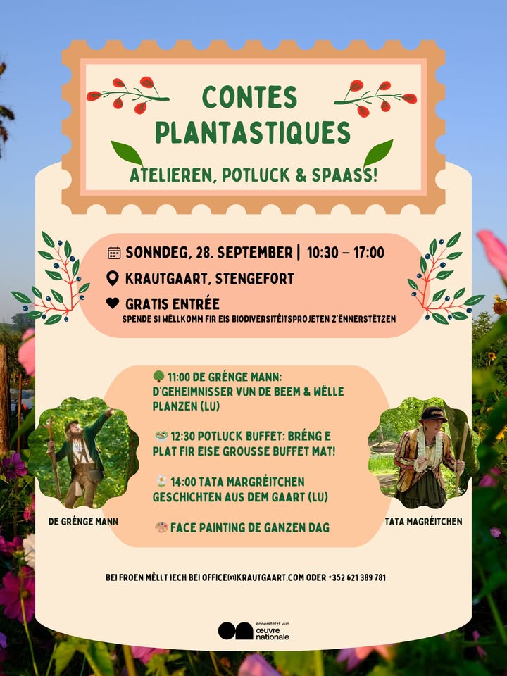 Greenhouse Session #2: Fantastic Tales - Workshops, Potluck & Fun!