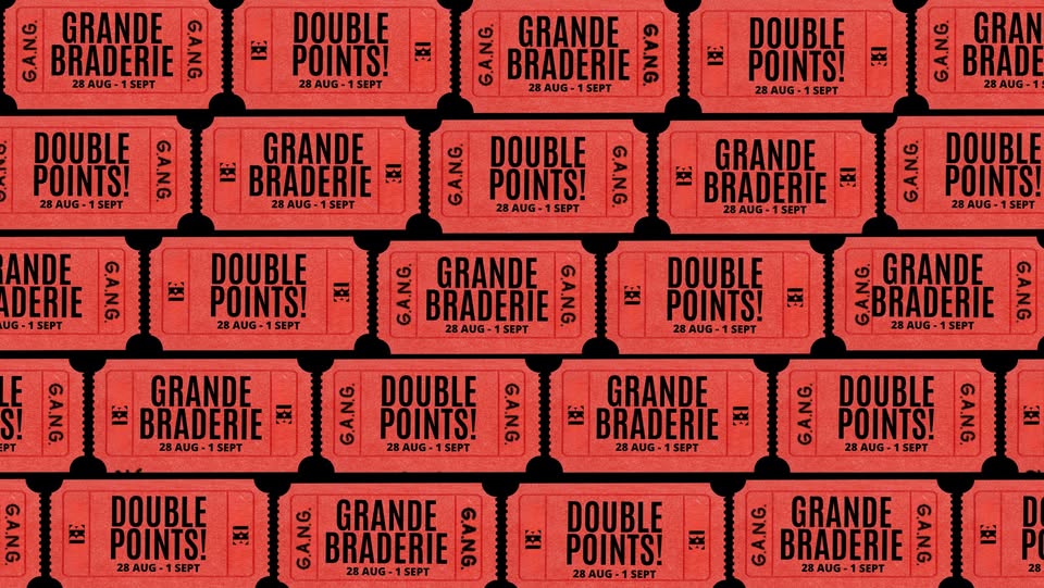 Grande Braderie Belle Étoile x GANG