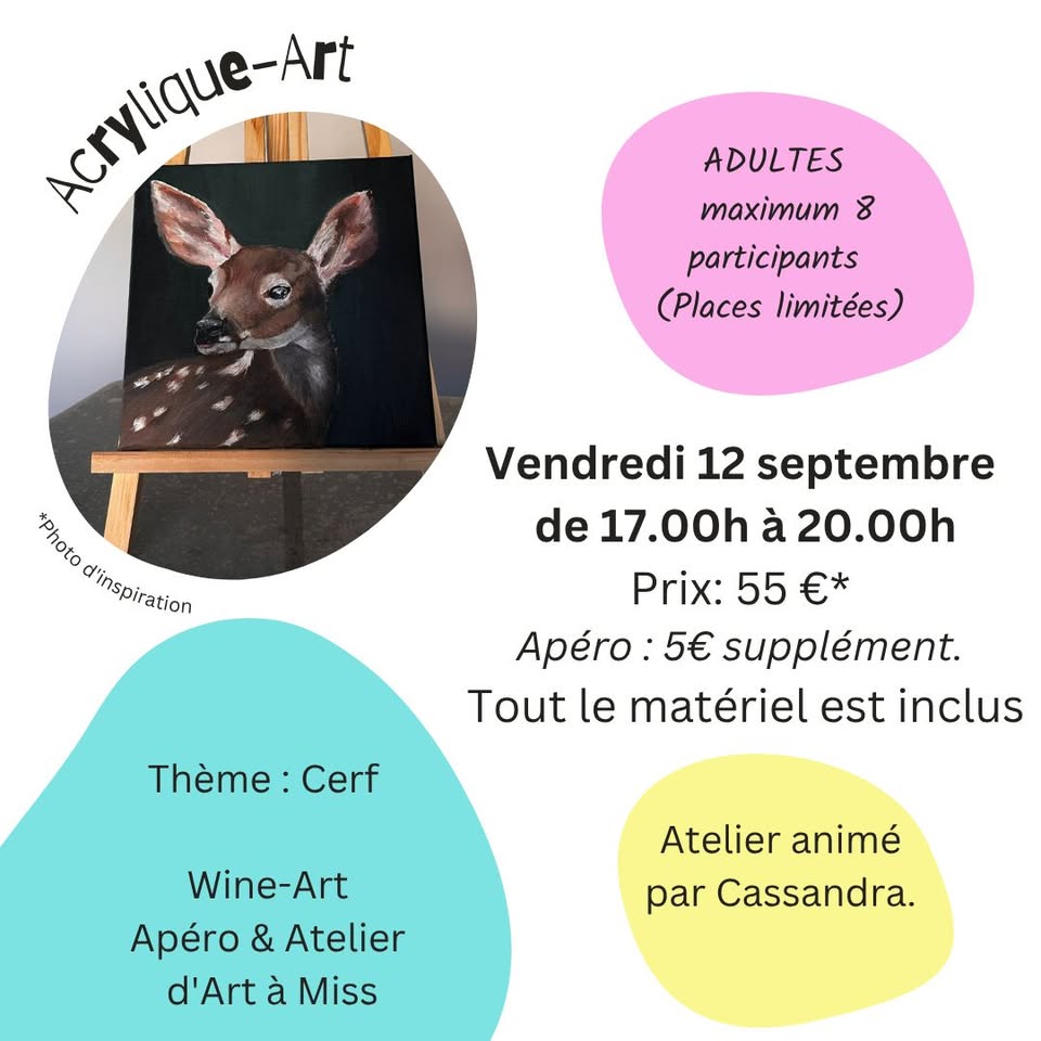Acrylic-Art - Aperitif & Painting