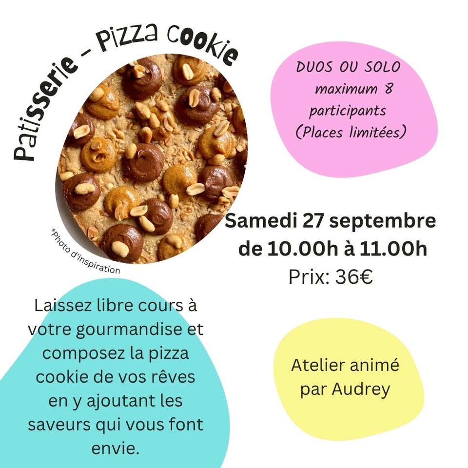 Baking Workshop - Cookie Pizza