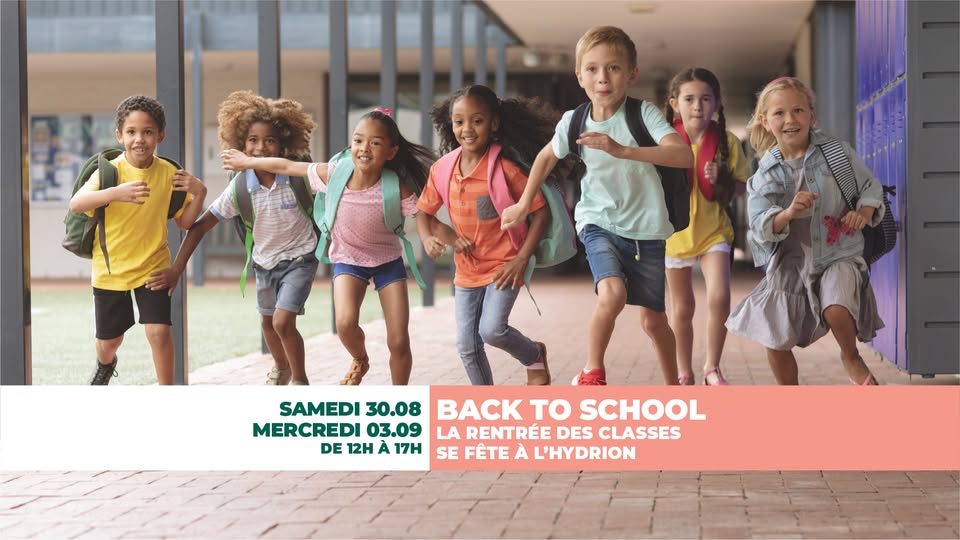 Back to School – Samedi 30.08