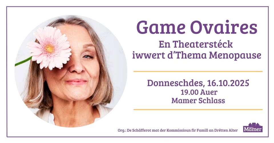 Game Ovaires - A play about menopause