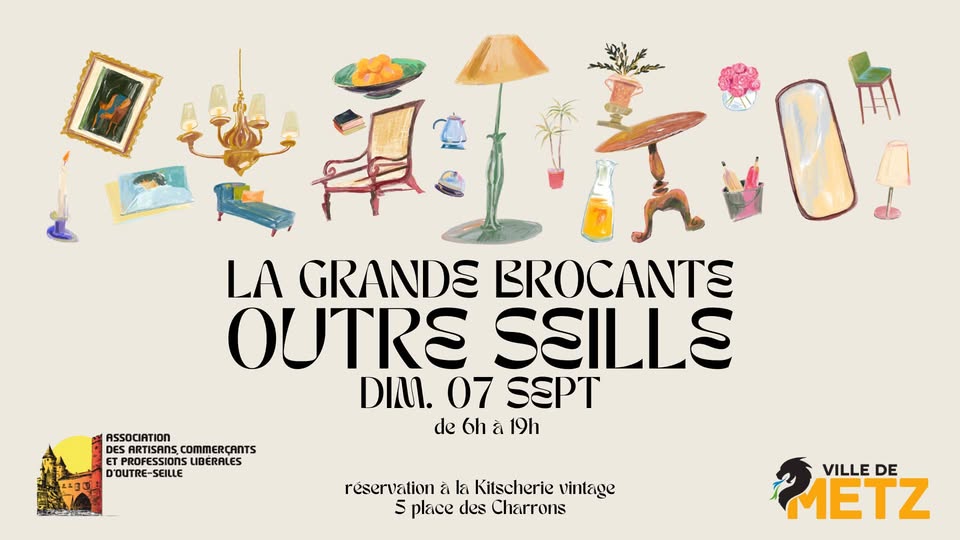 La grande brocante du quartier Outre Seille