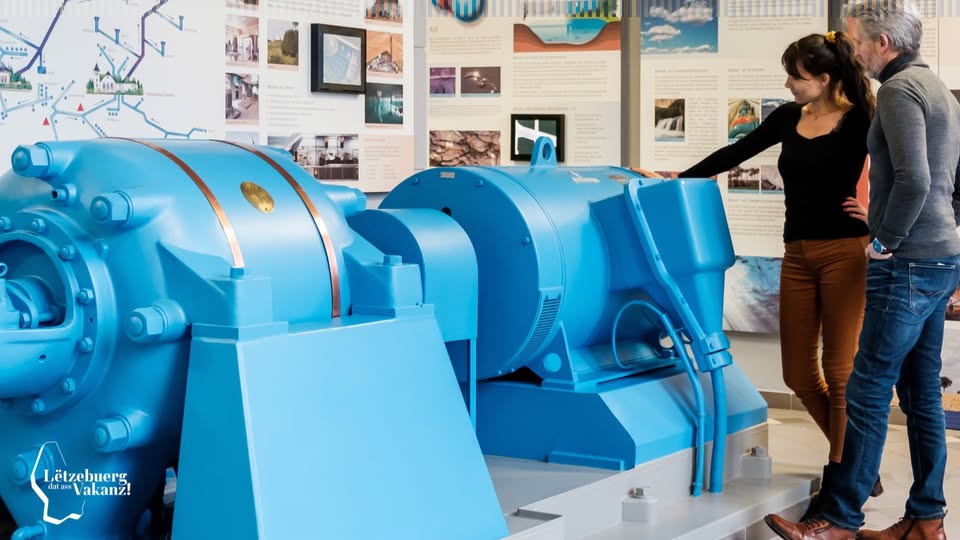 Visite de la station de traitement de l'eau à Koerich