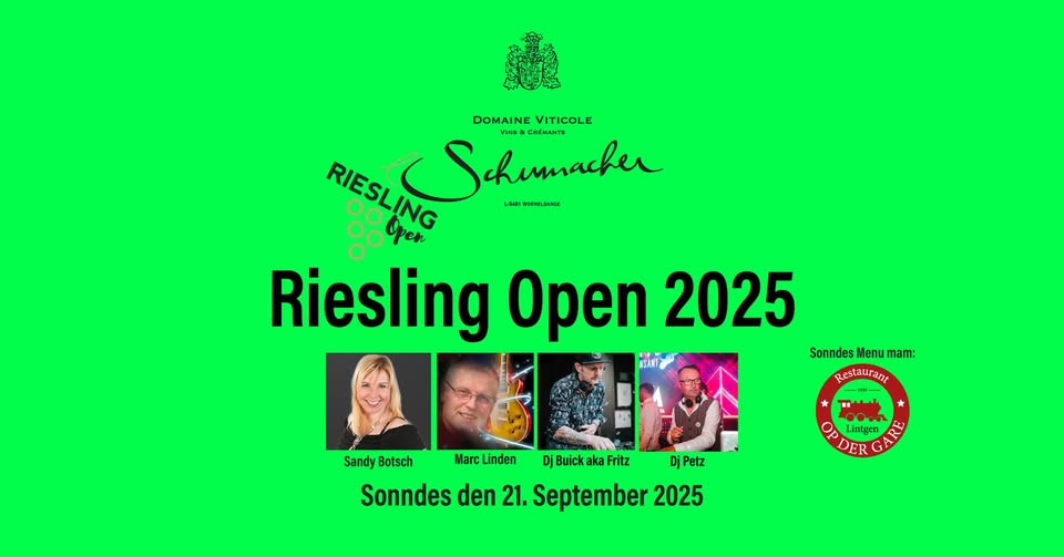 Riesling Open - Domaine Schumacher (dimanche)