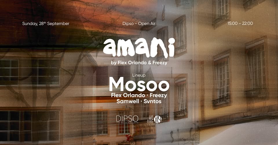 Amani par Flex Orlando & Freezy : Soirée Dayparty de Clôture d'Été
