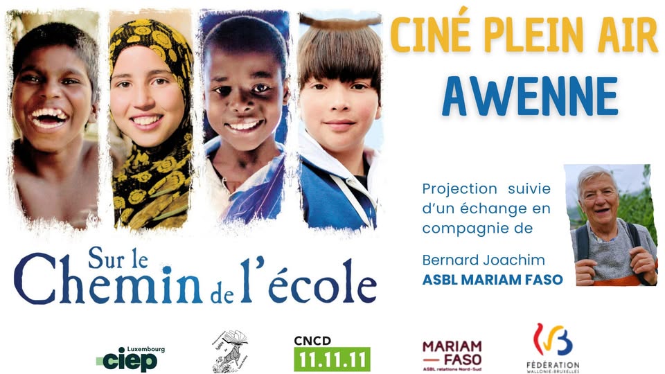 Ciné plein air : Sur le Chemin de l'école