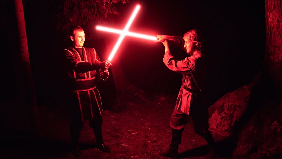 Spectacle Jedi vs Sith