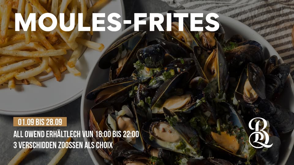 Moules-Frites au Bistro Lënster