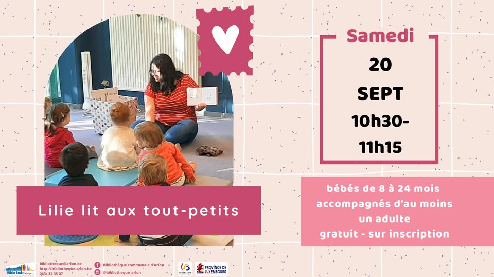 Lilie Reads to the Little Ones - September