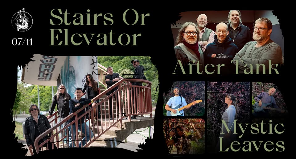 Concert: SOE – STAIRS OR ELEVATOR & Mystic Leaves & After Tank