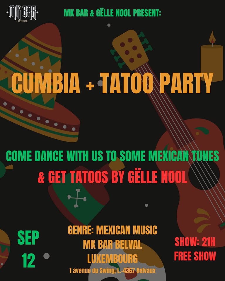 Cumbia & Tattoo Party