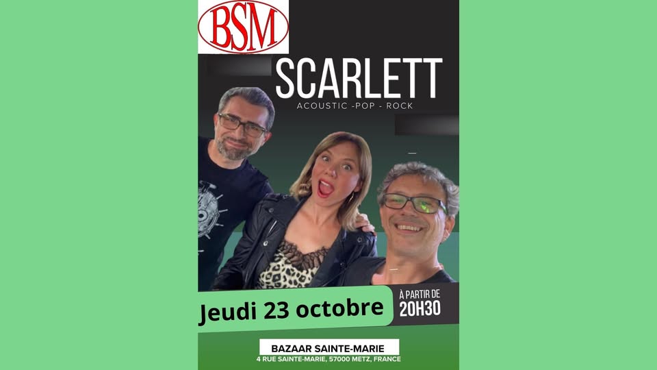 Concert with SCARLETT at BSM