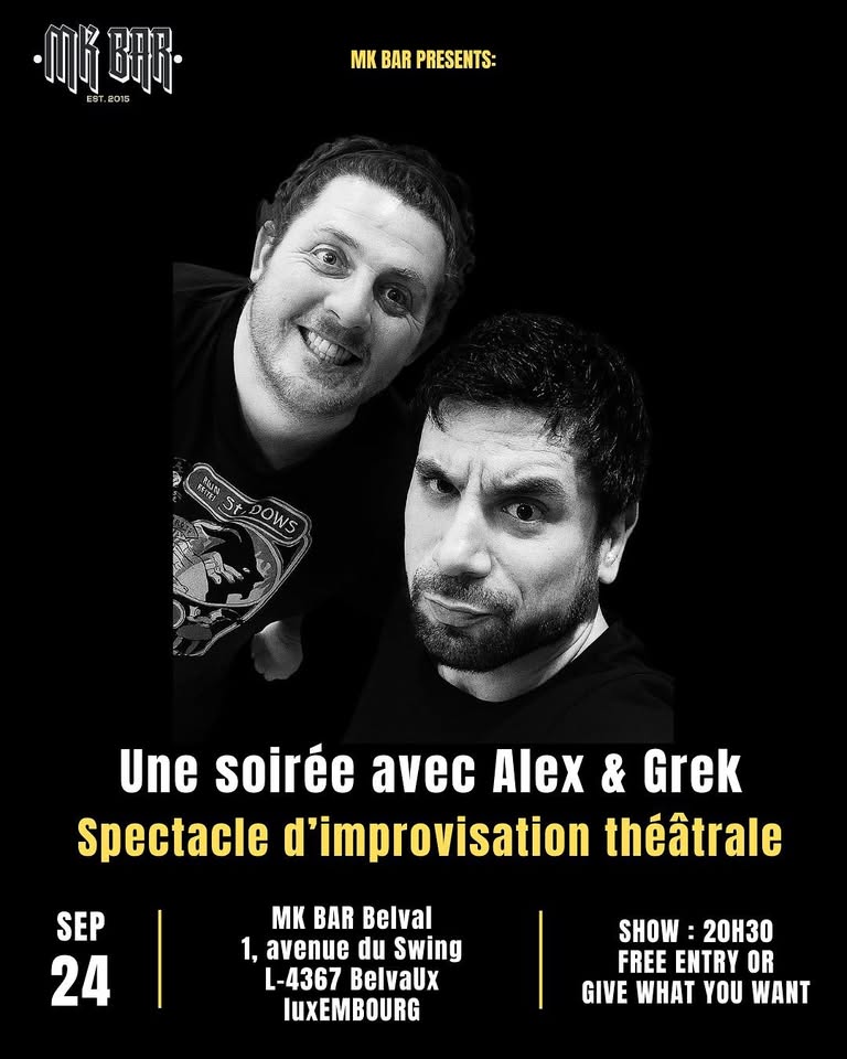 An Evening with Alex Grek - Theatrical Improvisation Show