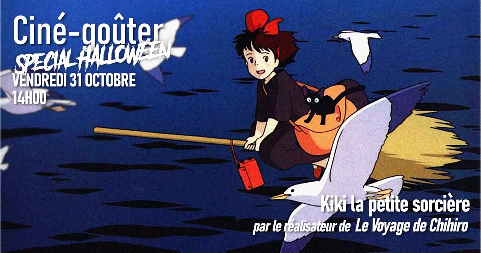 Ciné-goûter : Kiki la petite sorcière