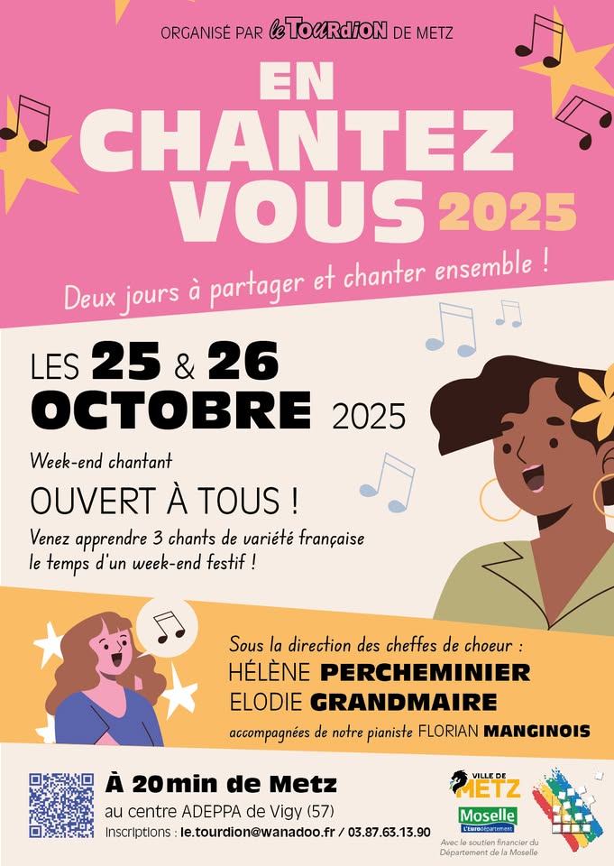 Weekend chantant ouvert à tous