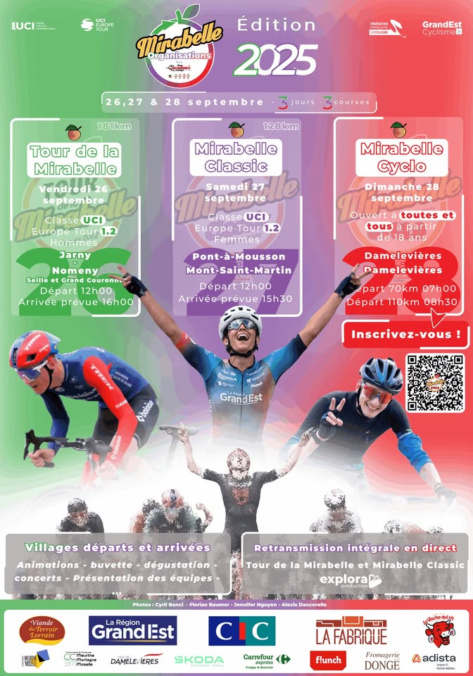 Arrival of the Mirabelle Classic 2025 - Women's Cycling Race