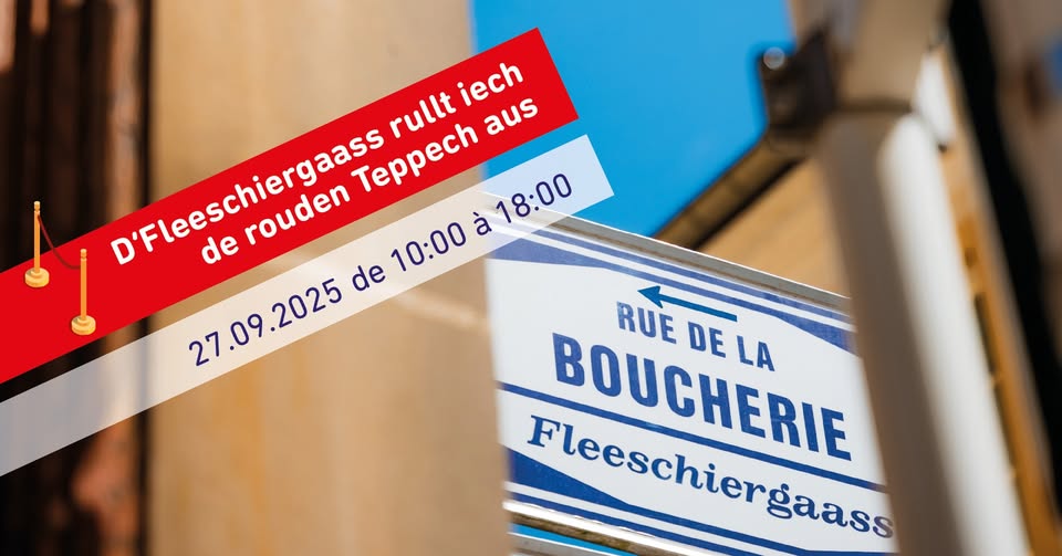 La rue de la Boucherie déroule le tapis rouge !