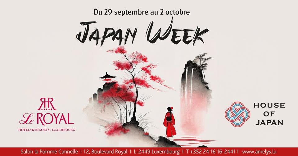 Semaine Japon à l'hôtel Le Royal