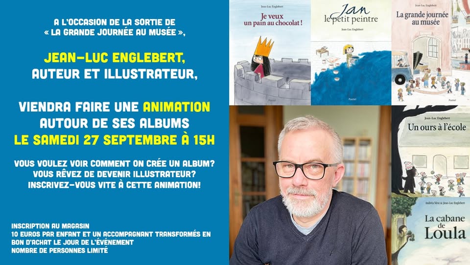 Animation with Jean-Luc Englebert, children’s author