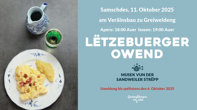 Soirée Luxembourgeoise