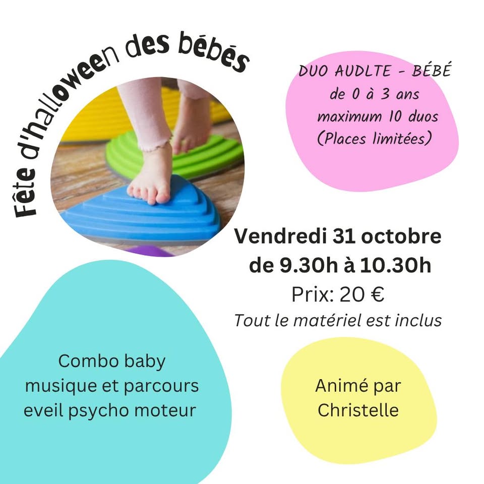 Fête d'Halloween bébés