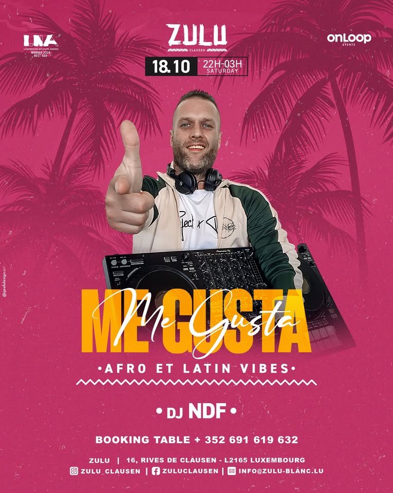 Me Gusta · Zulu Clausen · 18/10/2025