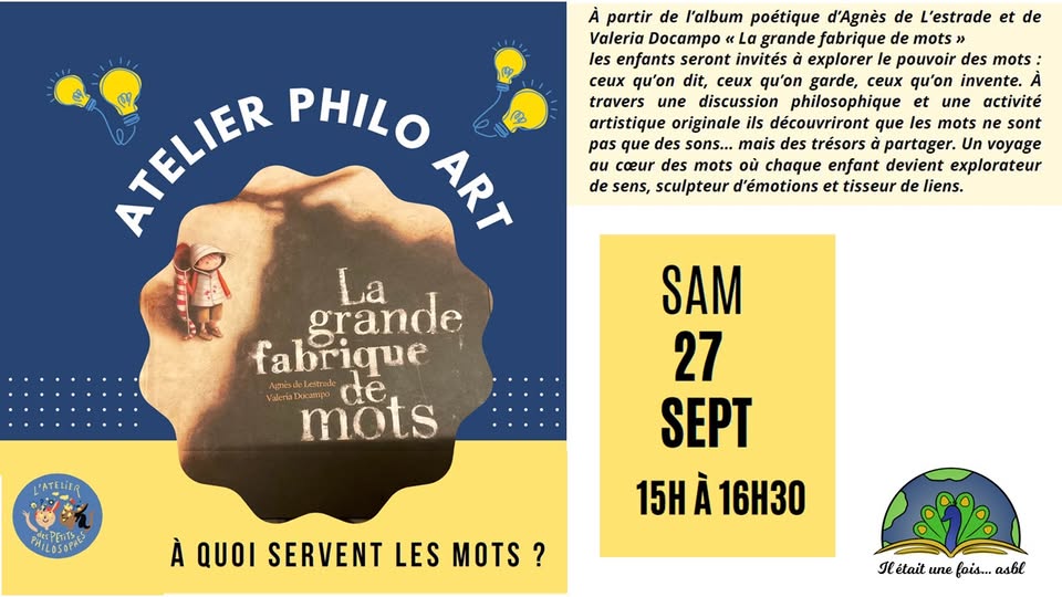 Philo-Art Workshop for Children (6+)
