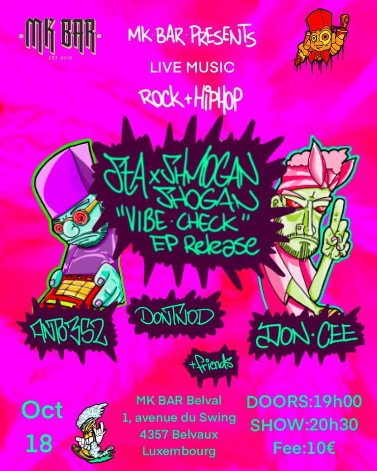 StA & Shmogan Shogan : Lancement de l'EP Vibe Check - avec Dontnod, Don Cee & Anto