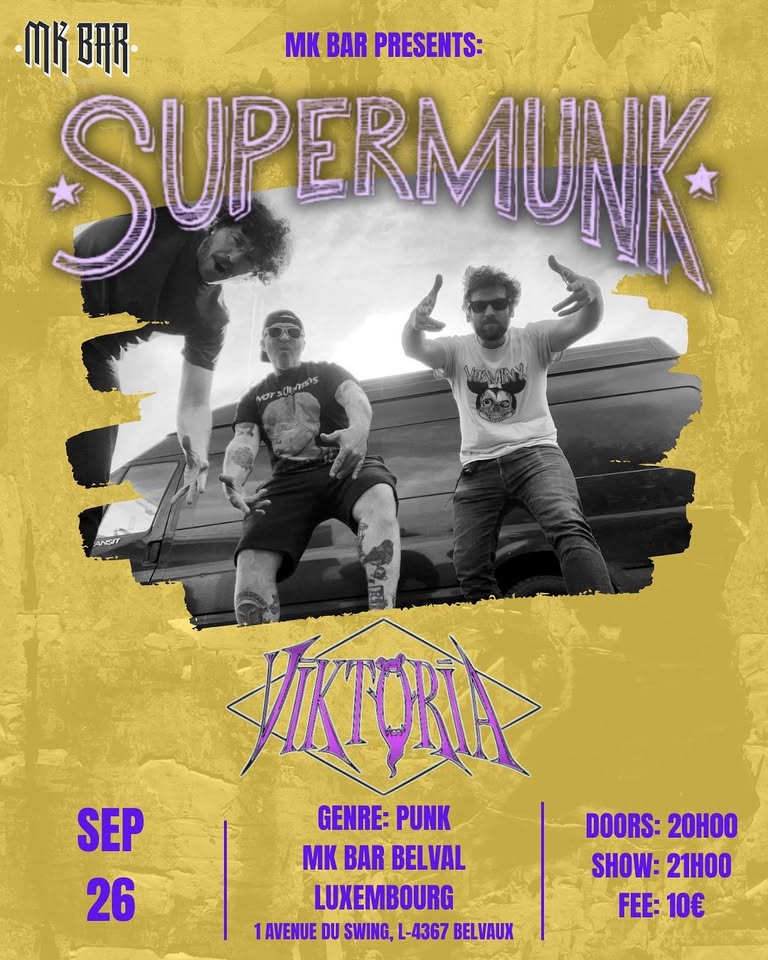 Supermunk & Viktoria - Concert Punk Live