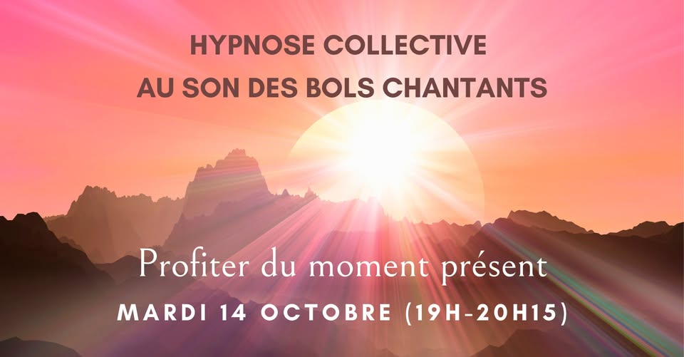 Hypnose collective au son des bols chantants