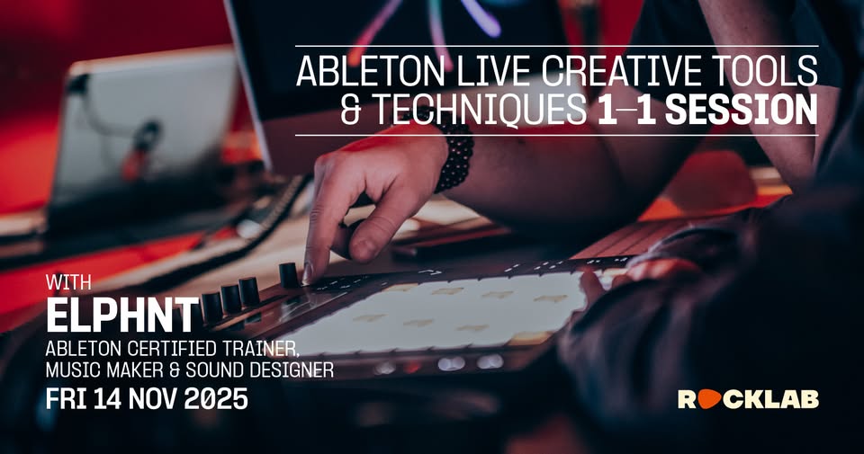 1-on-1 Session: Ableton Live creative tools & techniques with ELPHNT