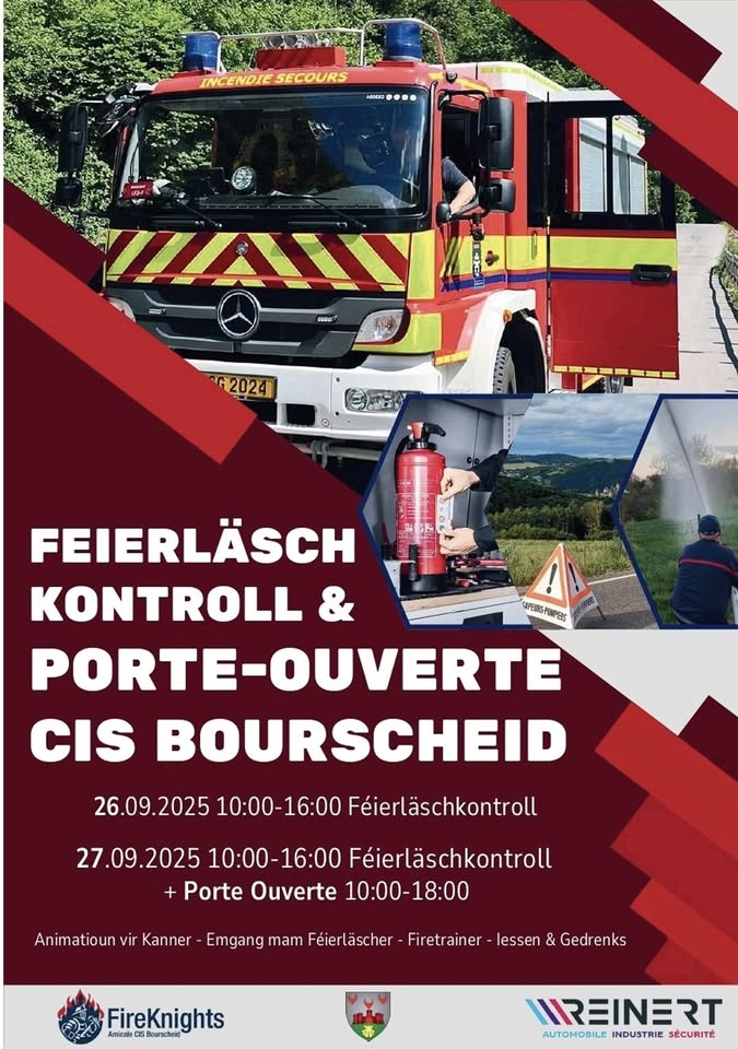 Open House at Feierläscher Kontroll