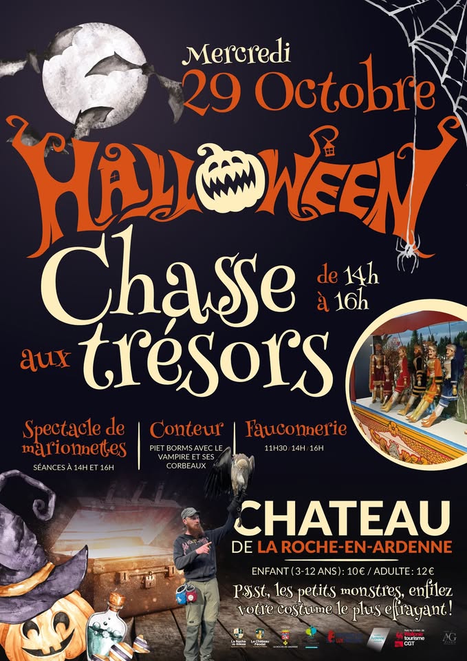 Halloween for Little Monsters at the Château of La Roche-en-Ardenne