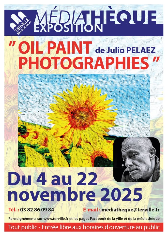 Photo Exhibition - Oil Paint Photographies by Julio Pelaez