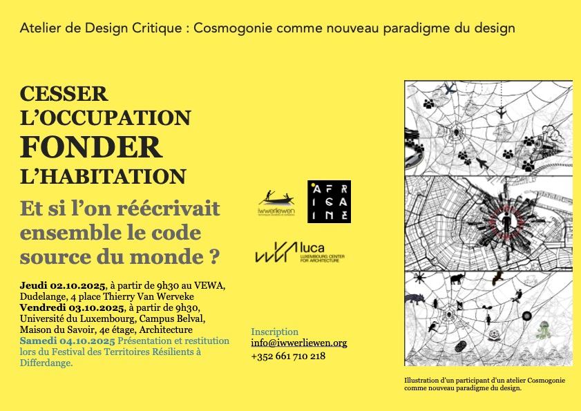 DESIGN x COSMOGONIE Workshop by SENAME KOFFI A.