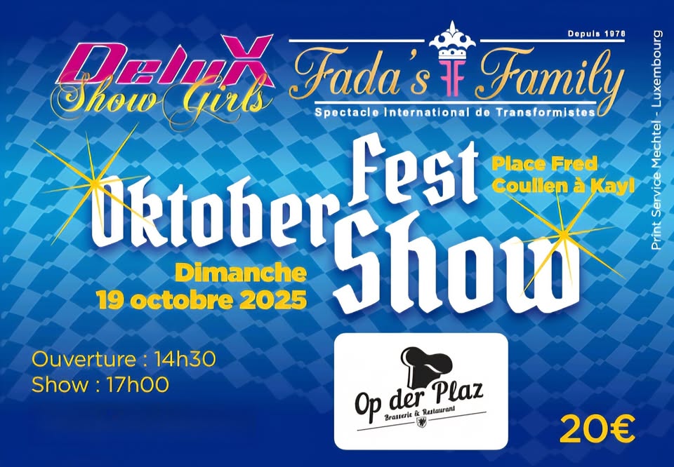 Fada's Family Show with Deluxe Showgirls - Oktoberfest in Kayl